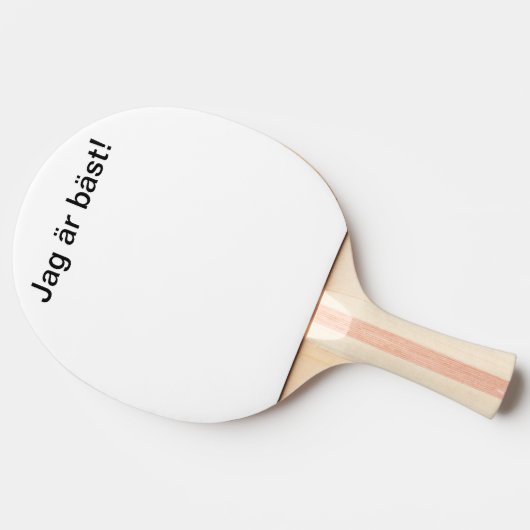 Jag är bäst!  卓球ラケット (横)
