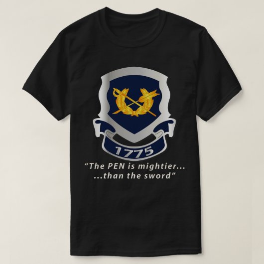 Jag Corps Crest PenがX強大 Tシャツ (デザイン正面)
