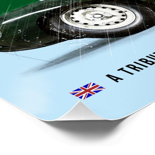 Jag D-Type Tribute ポスター (コーナー)