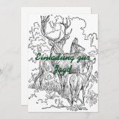 Jagdeinladung 1 招待状 (正面/裏面)