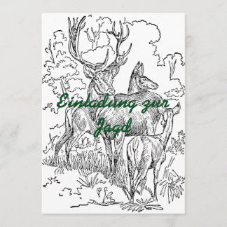 Jagdeinladung 1 招待状