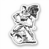 Jagdgeschwader 11 (JG 11)スクエアステッカー シール (正面)