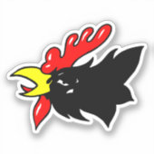 Jagdgeschwader 2 (JG 2) Maj Hans Assi Hahnエンブレム シール (正面)