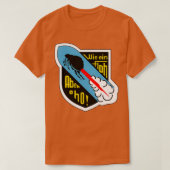 Jagdgeschwader 400 Messerschmitt Me 163 Komet Clea Tシャツ (デザイン正面)