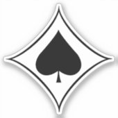 Jagdgeschwader 53 (JG 53) Pik As Insignia シール (正面)