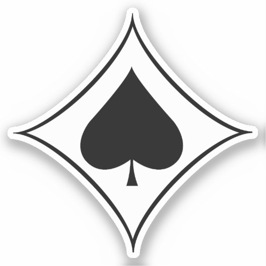 Jagdgeschwader 53 (JG 53) Pik As Insignia シール (正面)