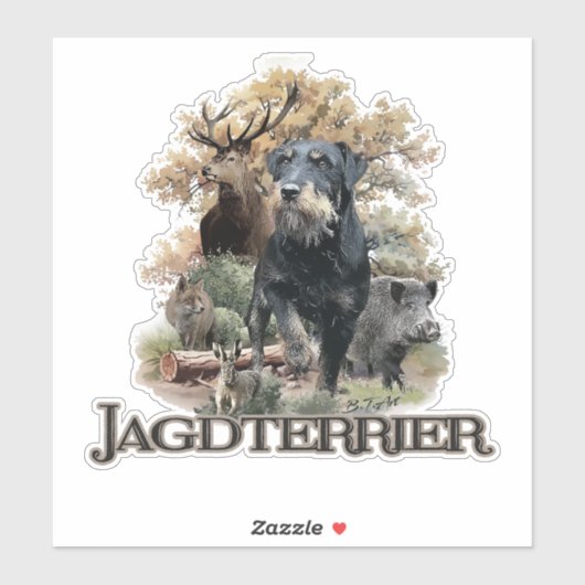 Jagdterrier  シール (シート)