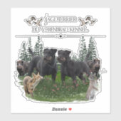 Jagdterrier、ドイツ語狩り・テリア・ステッカー シール (シート)