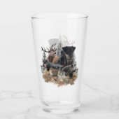 Jagdterrier、ドイツ語狩りTerrier Glass タンブラーグラス (裏面)
