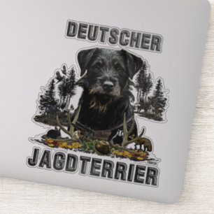 Jagdterrier – 汎用性の高い狩り犬のシール シール