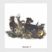 Jagdterrier – 汎用性の高い狩り犬のシール シール (シート)