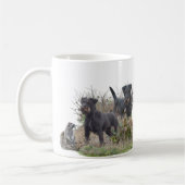 Jagdterrier ,,Bo v. Renbrad Kennel.'' ステッカー 紙 コーヒーマグカップ (左)