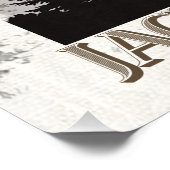 Jagdterrier Dakota v. Renbrad フェイク Canvas Print ポスター (コーナー)