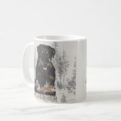 Jagdterrier Dakota v. Renbrad フェイク Canvas Print Ac コーヒーマグカップ (正面左)