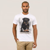 Jagdterrier Dakota v. Renbrad フェイク Canvas Print Ac Tシャツ (正面フル)