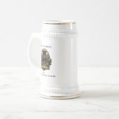 Jagdterrier, Hunting Logo ビールジョッキ (正面左)