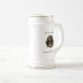 Jagdterrier, Hunting Logo ビールジョッキ (正面右)