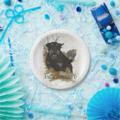 Jagdterrier TシャツコーヒーマグセラミックオーナメントBe ペーパープレート (パーティー)