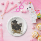 Jagdterrier TシャツコーヒーマグセラミックオーナメントBe ペーパープレート (パーティー)