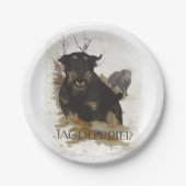 Jagdterrier TシャツコーヒーマグセラミックオーナメントBe ペーパープレート (正面)