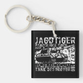 JAGDTIGERのアクリルKeychain キーホルダー (正面)