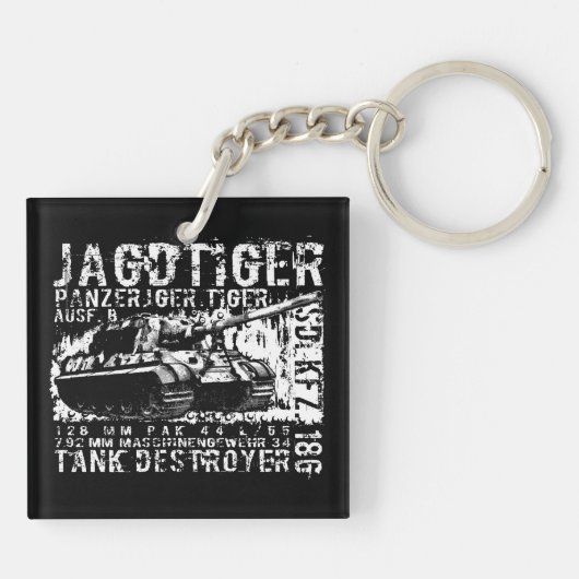 JAGDTIGERのアクリルKeychain キーホルダー (裏面)