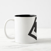 jagiiilogoのマグ ツートーンマグカップ (左)