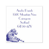 Jaguarホームパーソナライズされたアドレス セルフインキングスタンプ (デザイン)