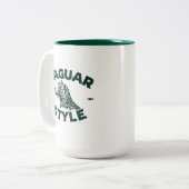 Jaguar Coffee Mug ツートーンマグカップ (正面左)