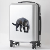 Jaguar Diablo contour sticker シール (スーツケース)