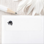 Jaguar Diablo return address labels ラベル (インサイチュ)