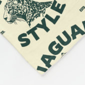 Jaguar Fleece Blanket フリースブランケット (角)