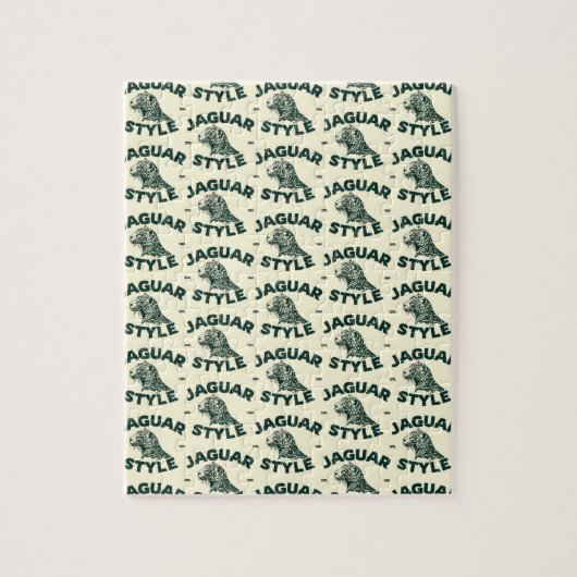 Jaguar Jigsaw Puzzle ジグソーパズル (縦)