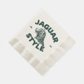 Jaguar Napkins 縁ありランチョンナプキン (角)