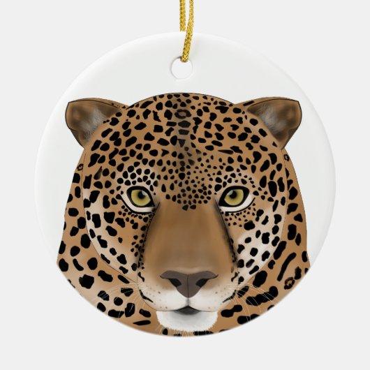 Jaguar Ornament セラミックオーナメント (正面)