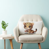 Jaguar - Panthera onca ランバークッション (椅子)