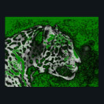 Jaguar Pop Art ポスター<br><div class="desc">Jaguar Portrait Posters - Pop Art Jaguar Image - Big Wild Cats Prints - The Head of the Jaguar - Face of Jaguar</div>