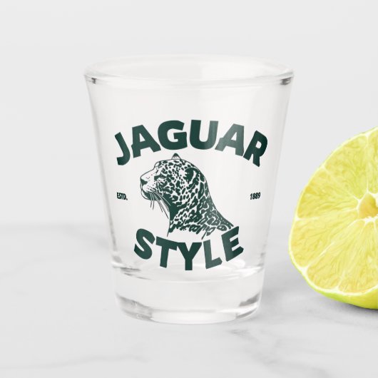 Jaguar Shot Glass ショットグラス (正面)