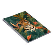 Jaguar Tropical Botanical Notebook ノートブック (右側)