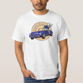 Jaguar type E 白 Tシャツ (正面)