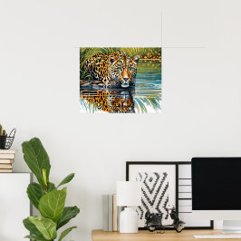 Jaguar Unframed PosterまたはInstant Download ポスター
