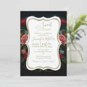 Jaguar with Crown in Flowers 絵を描's 招待状 (スタンド正面)