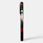 Jaguar with Crown in Flowers Painting Case-Mate iPhoneケース (裏面 / 左)