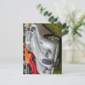 Jaguar XK120 convertible sports car ポストカード (スタンド正面)