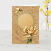 Jaguarwomanの"黄色バラの特別の日Iつ" カード (黄色い花)