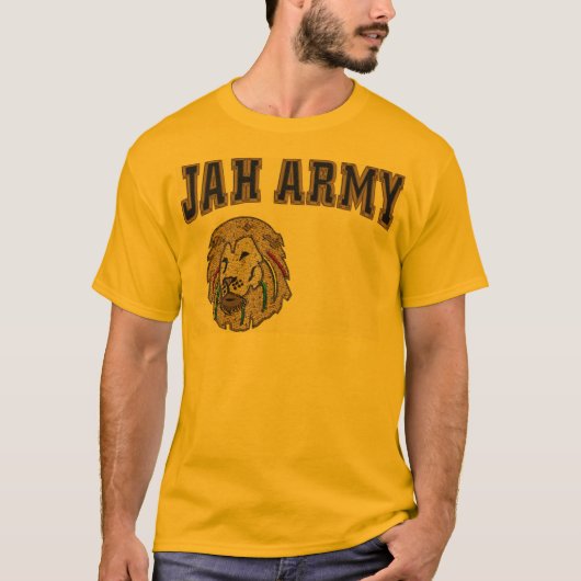 Jahの軍隊 Tシャツ (正面)