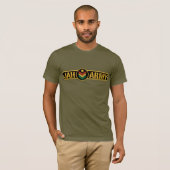 Jah Army - Rastafari - Haile Selassie - Shirt Tシャツ (正面フル)