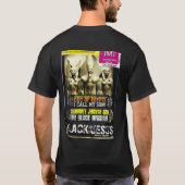 JAH&BLACK MESSIAH SONベーシックDark Tシャツ (裏面)