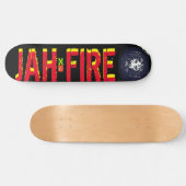 JAH FIRE スケートボード (横)