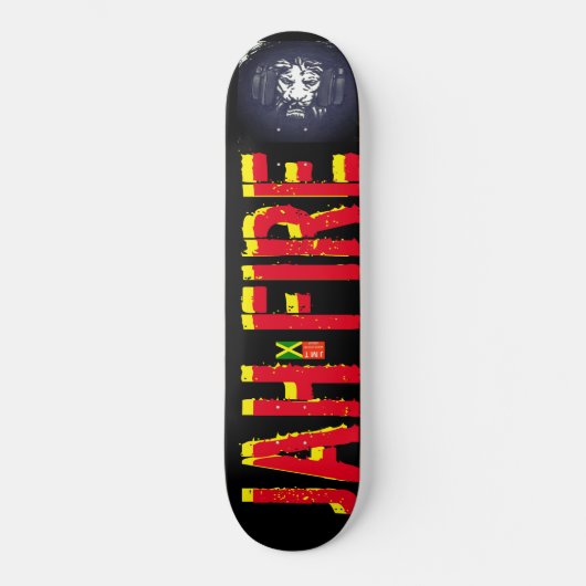 JAH FIRE スケートボード (正面)